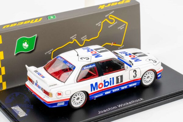 Spark 1:43 BMW E30 M3 No.3 Macau Guia Race 1992 Joachim Winkelhock (SA247) Limited Edition Resin Model 5 Spark - 1:43 BMW E30 M3 No.3 Macau Guia Race 1992 Joachim Winkelhock - Limited Edition Resin Model