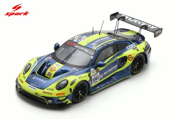Spark 1:43 Porsche 911 GT3 R (992) No.96 2nd 24h Spa 2025 Rutronik (SB850) Limited Edition Resin Model