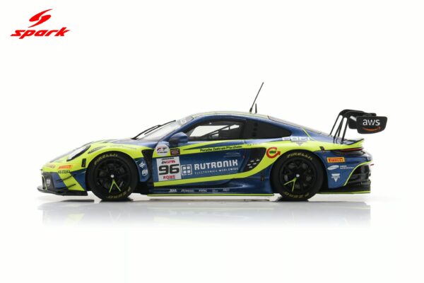 Spark 1:43 Porsche 911 GT3 R (992) No.96 2nd 24h Spa 2025 Rutronik (SB850) Limited Edition Resin Model 17 Spark 1:43 Porsche 911 GT3 R (992) No.96 2nd 24h Spa 2025 Rutronik (SB850) Limited Edition Resin Model