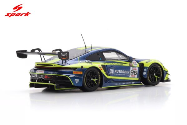 Spark 1:43 Porsche 911 GT3 R (992) No.96 2nd 24h Spa 2025 Rutronik (SB850) Limited Edition Resin Model 16 Spark 1:43 Porsche 911 GT3 R (992) No.96 2nd 24h Spa 2025 Rutronik (SB850) Limited Edition Resin Model