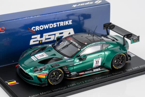 Spark - 1:43 Aston Martin Vantage AMR GT3 EVO No.11 24h Spa 2025 Comtoyou Racing - Limited Edition Resin Model