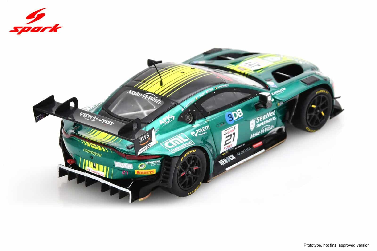 Spark - 1:43 Aston Martin Vantage AMR GT3 EVO No.21 24h Spa 2025
