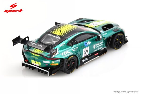 Alternative view of Spark - 1:43 Aston Martin Vantage AMR GT3 EVO No.21 24h Spa 2025 Comtoyou Racing 300 (SB867) Limited Edition Resin Model