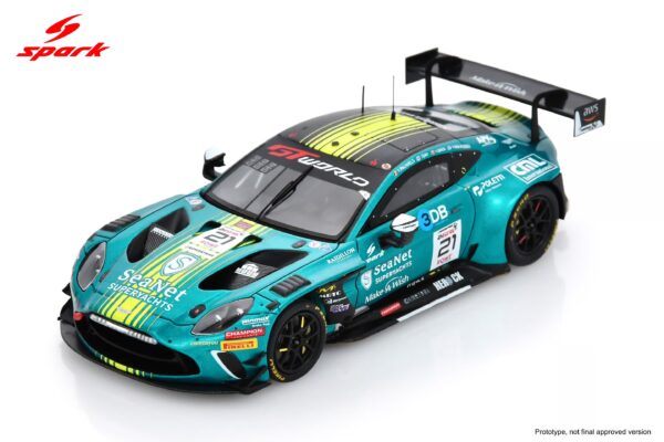 Spark - 1:43 Aston Martin Vantage AMR GT3 EVO No.21 24h Spa 2025 Comtoyou Racing 300 (SB867) Limited Edition Resin Model
