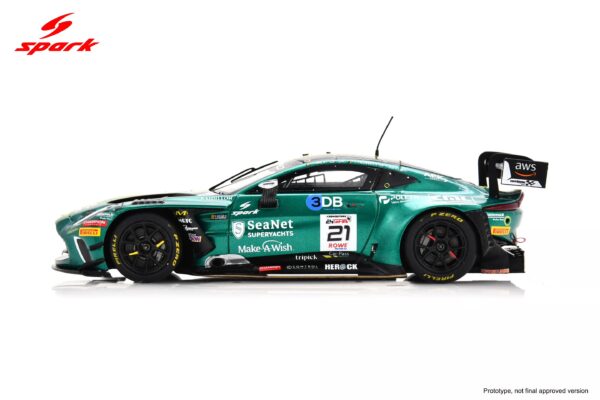 Spark - 1:43 Aston Martin Vantage AMR GT3 EVO No.21 24h Spa 2025 Comtoyou Racing 300 (SB867) Limited Edition Resin Model 5 Spark - 1:43 Aston Martin Vantage AMR GT3 EVO No.21 24h Spa 2025 Comtoyou Racing 300 (SB867) Limited Edition Resin Model