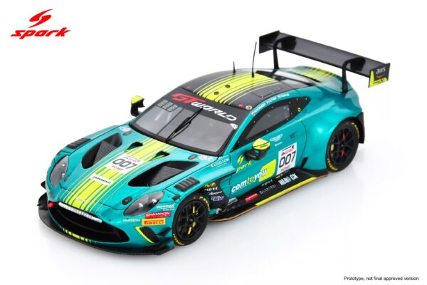 Spark - 1:43 Aston Martin Vantage AMR GT3 EVO No.7 24h Spa 2025 Comtoyou Racing (SB869) Limited Edition Resin Model