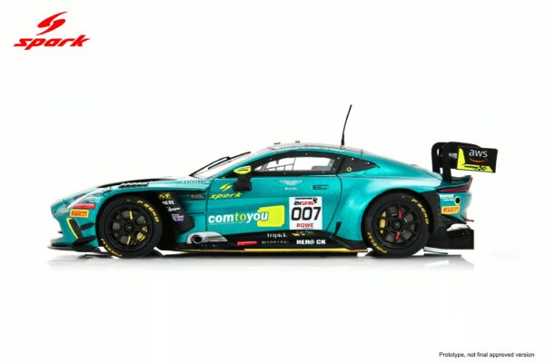 Spark - 1:43 Aston Martin Vantage AMR GT3 EVO No.7 24h Spa 2025 Comtoyou Racing (SB869) Limited Edition Resin Model 5 Spark - 1:43 Aston Martin Vantage AMR GT3 EVO No.7 24h Spa 2025 Comtoyou Racing (SB869) Limited Edition Resin Model