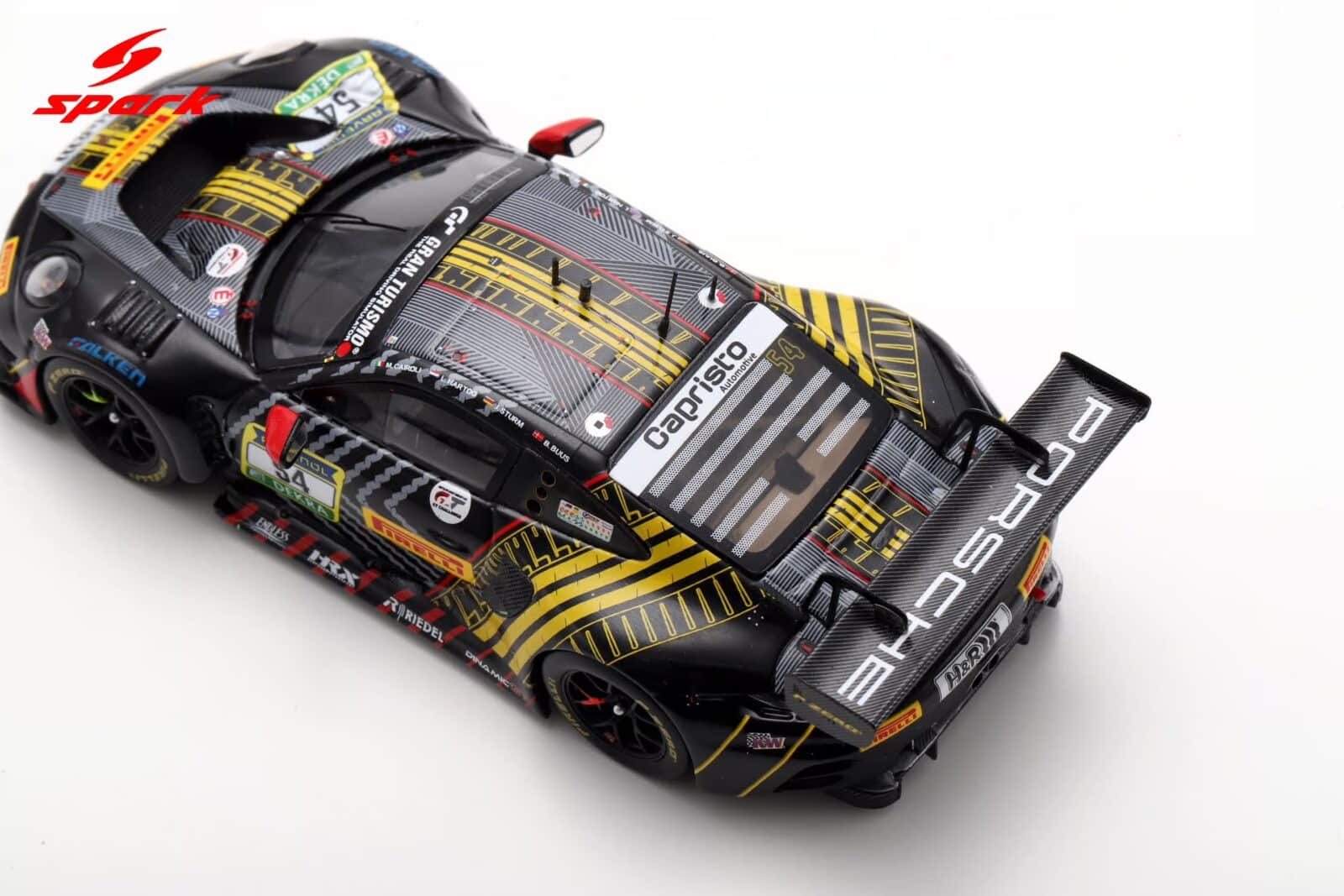 ミニカー 1/43 Dinamic GT Porsche 911 GT3 R #54 Spark 1:43 Porsche 911 GT3 R (992) No.54 Dinamic GT 3rd 24h