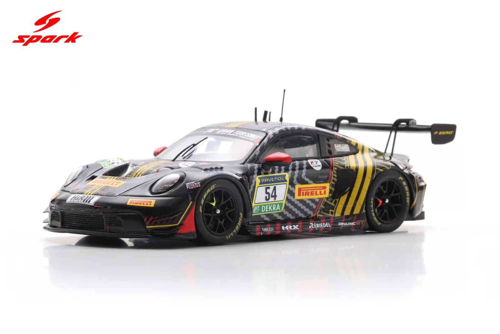 Spark 1:43 Porsche 911 GT3 R (992) No.54 Dinamic GT 3rd 24h