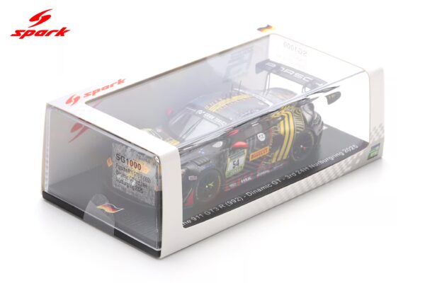 Spark 1:43 Porsche 911 GT3 R (992) No.54 Dinamic GT 3rd 24h Nurburgring 2025 (SG1000) Limited Edition Resin Model 12 Spark 1:43 Porsche 911 GT3 R (992) No.54 Dinamic GT 3rd 24h Nurburgring 2025 (SG1000) Limited Edition Resin Model