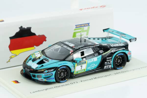 Spark - 1:43 Lamborghini Huracan GT3 No.7 Konrad Motorsport 24h Nurburgring 2025 (SG1001) Limited Edition Resin Model
