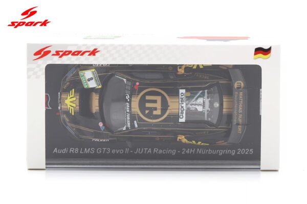 Spark 1:43 Audi R8 LMS GT3 EVO ll No.8 JUTA 24h Nurburgring 2025 (SG1002) Limited Edition Resin Model