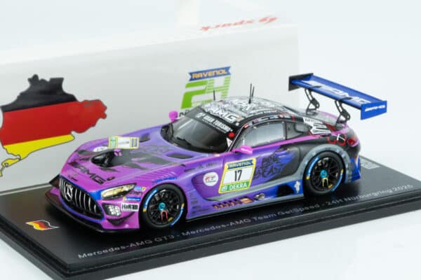 Spark - 1:43 Mercedes-AMG GT3 No.17 Mercedes-AMG Team GetSpeed 24h Nurburgring 2025 (SG1006) Limited Edition Resin Model