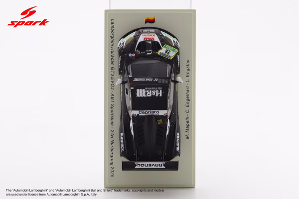 Spark 1:43 Lamborghini Huracan GT3 EVO2 No.28 ABT Sportsline 24h Nurburgring 2025 (SG1008) Limited Edition Resin Model 7 Spark 1:43 Lamborghini Huracan GT3 EVO2 No.28 ABT Sportsline 24h Nurburgring 2025 (SG1008) Limited Edition Resin Model