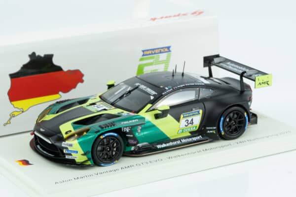 Spark - 1:43 Aston Martin Vantage AMR GT3 EVO No.34 Walkenhorst Motorsport 24h Nurburgring 2025 (SG1010) Limited Edition Resin Model