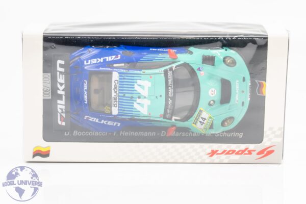 Spark - 1:43 Porsche 911 GT3 R (992) No.44 Falken Motorsports 24h Nurburgring 2025 - D.Boccolacci, T.Heinemann, D.Marschall, M.Schuring - Limited Edition Resin Model 5 Spark - 1:43 Porsche 911 GT3 R (992) No.44 Falken Motorsports 24h Nurburgring 2025 - D.Boccolacci, T.Heinemann, D.Marschall, M.Schuring - Limited Edition Resin Model