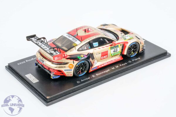 Spark - 1:43 Porsche 911 GT3 R (992) No.48 BLACK FALCON EAE 24h Nurburgring 2025 - D.Arrow, B.Bünnagel, M.M.Kaya, G.Piana - Limited Edition Resin Model 12 Spark - 1:43 Porsche 911 GT3 R (992) No.48 BLACK FALCON EAE 24h Nurburgring 2025 - D.Arrow, B.Bünnagel, M.M.Kaya, G.Piana - Limited Edition Resin Model