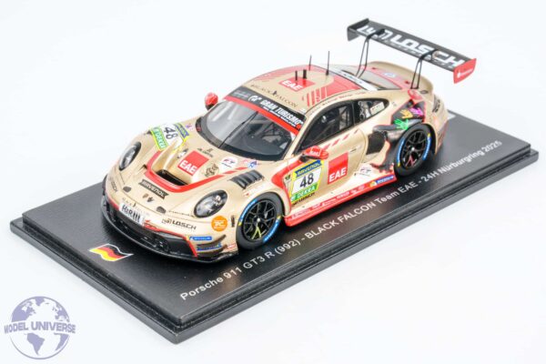 Spark - 1:43 Porsche 911 GT3 R (992) No.48 BLACK FALCON EAE 24h Nurburgring 2025 - D.Arrow, B.Bünnagel, M.M.Kaya, G.Piana - Limited Edition Resin Model 11 Spark - 1:43 Porsche 911 GT3 R (992) No.48 BLACK FALCON EAE 24h Nurburgring 2025 - D.Arrow, B.Bünnagel, M.M.Kaya, G.Piana - Limited Edition Resin Model