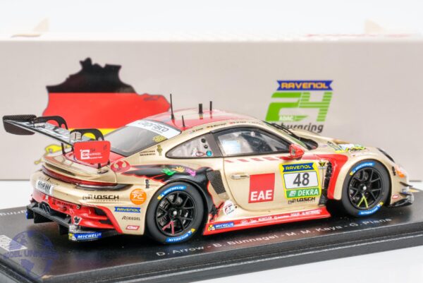 Spark - 1:43 Porsche 911 GT3 R (992) No.48 BLACK FALCON EAE 24h Nurburgring 2025 - D.Arrow, B.Bünnagel, M.M.Kaya, G.Piana - Limited Edition Resin Model 8 Spark - 1:43 Porsche 911 GT3 R (992) No.48 BLACK FALCON EAE 24h Nurburgring 2025 - D.Arrow, B.Bünnagel, M.M.Kaya, G.Piana - Limited Edition Resin Model