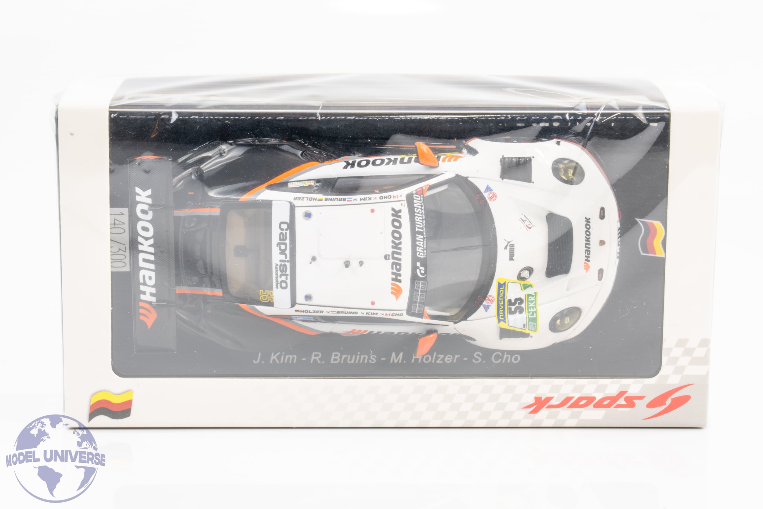 Spark - 1:43 Porsche 911 GT3 R (992) No.55 Hankook Competition 24h