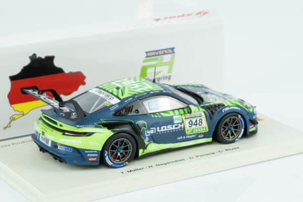 Alternative view of Spark - 1:43 Porsche 911 GT3 Cup (992) No.948 48 LOSCH Motorsport by BLACK FALCON 24h Nurburgring 2025 (SG1020) Limited Edition Resin Model