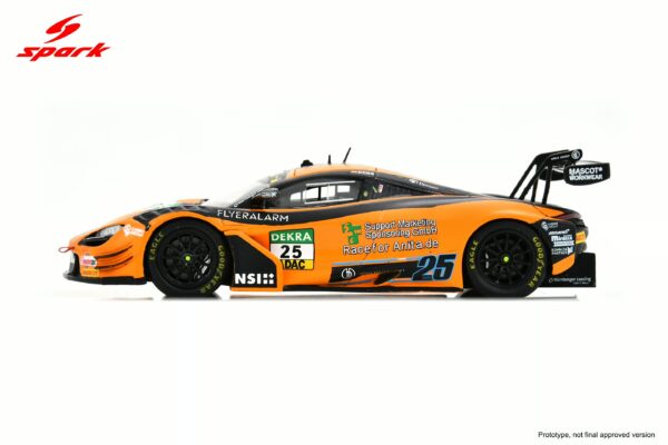 Spark 1:43 McLaren 720S GT3 Evo No.25 Dorr Motorsport DTM 2024 Ben Dorr (SG971) Limited Edition Resin Model 5 Spark 1:43 McLaren 720S GT3 Evo No.25 Dorr Motorsport DTM 2024 Ben Dorr (SG971) Limited Edition Resin Model