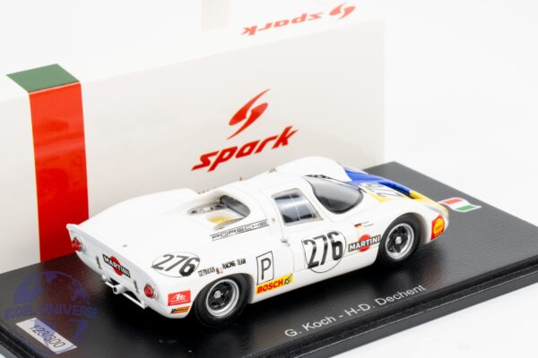 Spark - 1:43 Porsche 907 No.276 Targa Florio 1969 G.Koch, H-D.Dechent - Limited Edition Resin Model 4 Spark - 1:43 Porsche 907 No.276 Targa Florio 1969 G.Koch, H-D.Dechent - Limited Edition Resin Model