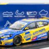 Spark - 1:43 Ford Focus ST NAPA Racing No.116 Ashley Sutton BTCC 2025 - Donington Park Race Winner 1 & 2 - Limited Edition Resin Model 36 Spark - 1:43 Ford Focus ST NAPA Racing No.116 Ashley Sutton BTCC 2025 - Donington Park Race Winner 1 & 2 - Limited Edition Resin Model