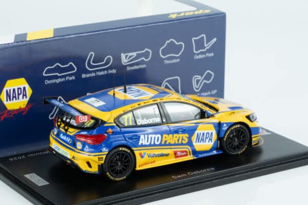 Spark 1:43 - Ford Focus ST NAPA Racing No.77 Sam Osborne BTCC (UK032) Limited Edition Resin Model 4 Spark 1:43 - Ford Focus ST NAPA Racing No.77 Sam Osborne BTCC (UK032) Limited Edition Resin Model