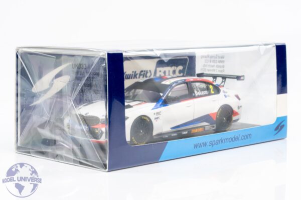 Spark 1:43 - BMW 330i M Sport West Surrey Racing No.2 Daryl DeLeon BTCC - Brands Hatch Indy Race 2 Winner 2025 - Limited Edition Resin Model 5 Spark 1:43 - BMW 330i M Sport West Surrey Racing No.2 Daryl DeLeon BTCC - Brands Hatch Indy Race 2 Winner 2025 - Limited Edition Resin Model