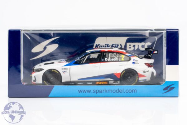 Spark 1:43 - BMW 330i M Sport West Surrey Racing No.2 Daryl DeLeon BTCC - Brands Hatch Indy Race 2 Winner 2025 - Limited Edition Resin Model 4 Spark 1:43 - BMW 330i M Sport West Surrey Racing No.2 Daryl DeLeon BTCC - Brands Hatch Indy Race 2 Winner 2025 - Limited Edition Resin Model