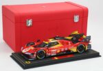 BBR - 1:18 Ferrari 499P No.50 Winner 24h Le Mans 2024 A.Fuoco, M.Molina, N.Nielsen - Limited Edition Resin Model Special Pack