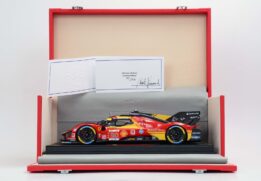 BBR - 1:18 Ferrari 499P No.50 Winner 24h Le Mans 2024 A.Fuoco, M.Molina, N.Nielsen - Limited Edition Resin Model Special Pack