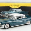 Sun Star - 1:18 Buick Limited Riviera Coupe Dark Turquoise / Glacier White 1958 (4808) Limited Edition Diecast Model 24 Sun Star - 1:18 Buick Limited Riviera Coupe Dark Turquoise / Glacier White 1958 (4808) Limited Edition Diecast Model