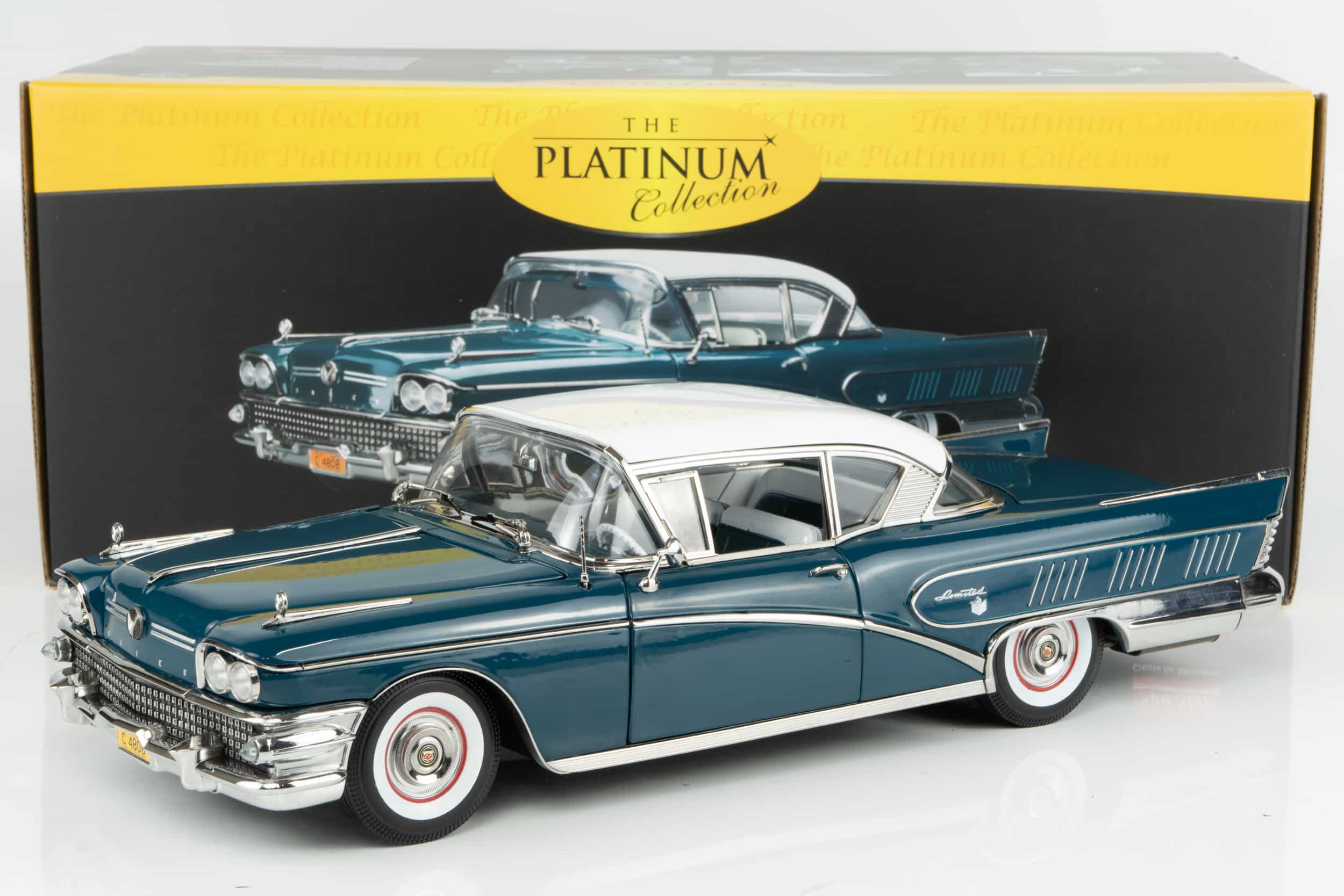 Sun Star - 1:18 Buick Limited Riviera Coupe Dark Turquoise
