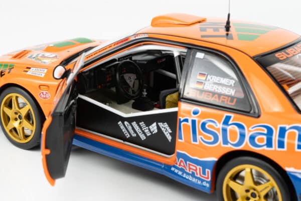 Sun Star - 1:18 Subaru Impreza S6 WRC '00 No.1 Kremer, Berssen Winner ADAC Rally Deutschland 1999 (5782) Limited Edition Diecast Model 17 Sun Star - 1:18 Subaru Impreza S6 WRC '00 No.1 Kremer, Berssen Winner ADAC Rally Deutschland 1999 (5782) Limited Edition Diecast Model
