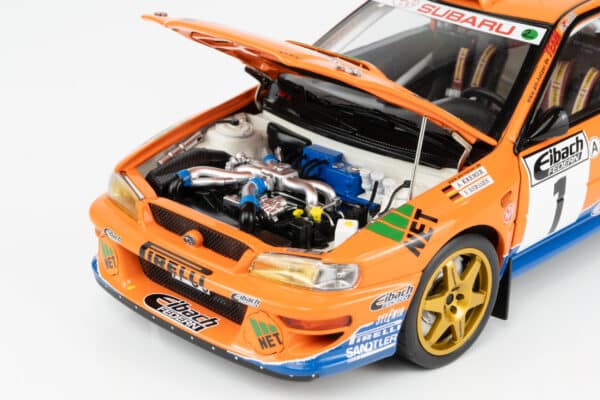 Sun Star - 1:18 Subaru Impreza S6 WRC '00 No.1 Kremer, Berssen Winner ADAC Rally Deutschland 1999 (5782) Limited Edition Diecast Model 16 Sun Star - 1:18 Subaru Impreza S6 WRC '00 No.1 Kremer, Berssen Winner ADAC Rally Deutschland 1999 (5782) Limited Edition Diecast Model