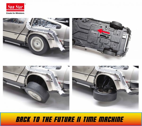 Sun Star H2710 back to the future delorean.4