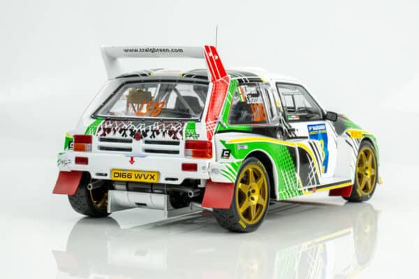 Sun Star - 1:18 MG Metro 6R4 No.18 Ray Breen, Sean Hassett 2018 Legend Rally - Limited Edition Diecast Model 21 Sun Star - 1:18 MG Metro 6R4 No.18 Ray Breen, Sean Hassett 2018 Legend Rally - Limited Edition Diecast Model
