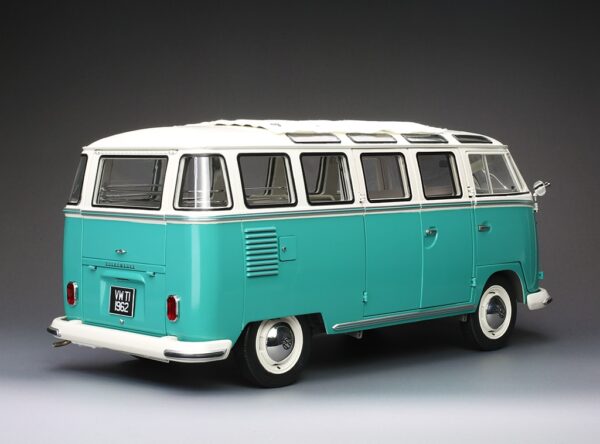 Sun Star - 1:12 Volkwagen Samba Bus 1962 White/Turquoise - Limited Edition Diecast Model 12 Sun Star - 1:12 Volkwagen Samba Bus 1962 White/Turquoise - Limited Edition Diecast Model