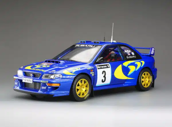 Sun Star - 1:18 Subaru Impreza S5 WRC No.3 Colin McRae, Nicky Grist Winner RAC Rally 1997 - Limited Edition Diecast Model