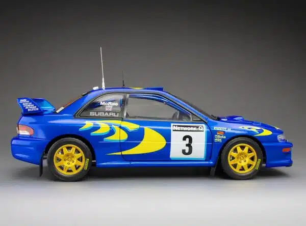 Sun Star - 1:18 Subaru Impreza S5 WRC No.3 Colin McRae, Nicky Grist Winner RAC Rally 1997 - Limited Edition Diecast Model