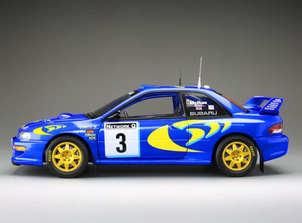 Sun Star - 1:18 Subaru Impreza S5 WRC No.3 Colin McRae, Nicky Grist Winner RAC Rally 1997 - Limited Edition Diecast Model
