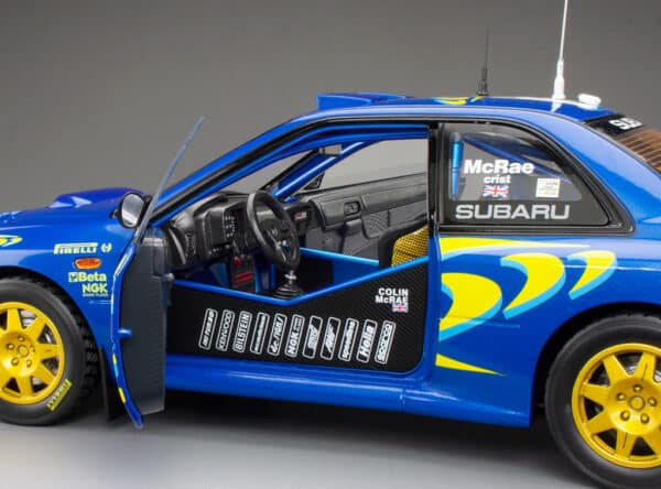 Sun Star - 1:18 Subaru Impreza S5 WRC No.3 Colin McRae, Nicky Grist Winner RAC Rally 1997 - Limited Edition Diecast Model