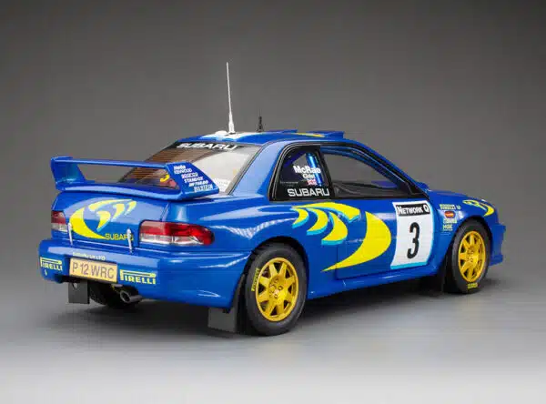 Sun Star - 1:18 Subaru Impreza S5 WRC No.3 Colin McRae, Nicky Grist Winner RAC Rally 1997 - Limited Edition Diecast Model