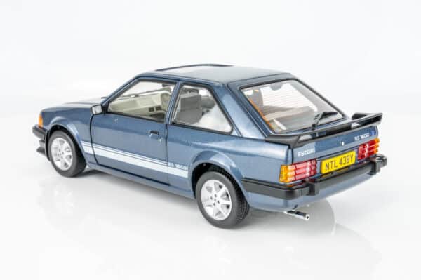 Sun Star - 1:18 Ford Escort RS1600i 1984 Caspian Blue RHD UK Exclusive - Limited Edition Diecast Model 33 Sun Star - 1:18 Ford Escort RS1600i 1984 Caspian Blue RHD UK Exclusive - Limited Edition Diecast Model