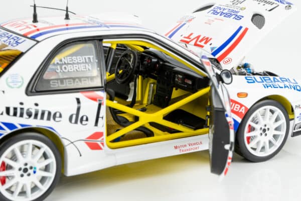 Sun Star - 1:18 Subaru Impreza S6 WRC '00 No.12 Andrew Nesbitt Winner Jim Clark Memorial Rally 2002 (5752) Limited Edition Diecast Model 23 Sun Star - 1:18 Subaru Impreza S6 WRC '00 No.12 Andrew Nesbitt Winner Jim Clark Memorial Rally 2002 (5752) Limited Edition Diecast Model
