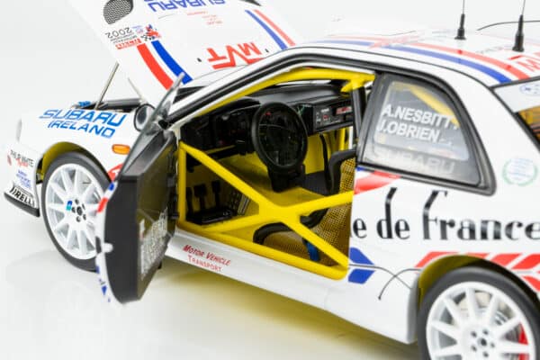 Sun Star - 1:18 Subaru Impreza S6 WRC '00 No.12 Andrew Nesbitt Winner Jim Clark Memorial Rally 2002 (5752) Limited Edition Diecast Model 22 Sun Star - 1:18 Subaru Impreza S6 WRC '00 No.12 Andrew Nesbitt Winner Jim Clark Memorial Rally 2002 (5752) Limited Edition Diecast Model