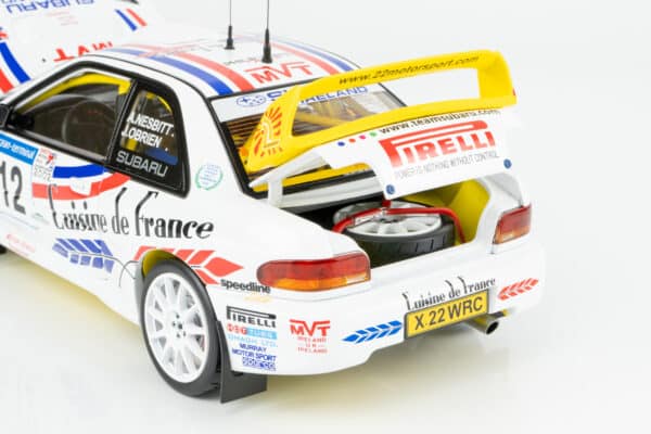 Sun Star - 1:18 Subaru Impreza S6 WRC '00 No.12 Andrew Nesbitt Winner Jim Clark Memorial Rally 2002 (5752) Limited Edition Diecast Model 24 Sun Star - 1:18 Subaru Impreza S6 WRC '00 No.12 Andrew Nesbitt Winner Jim Clark Memorial Rally 2002 (5752) Limited Edition Diecast Model