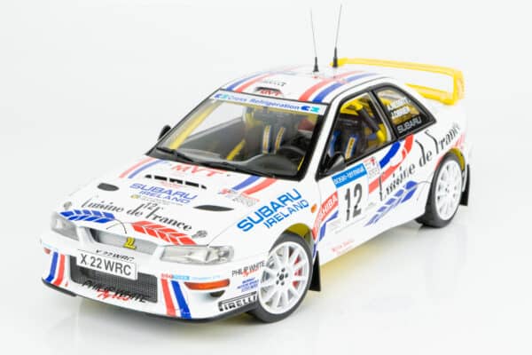 Sun Star - 1:18 Subaru Impreza S6 WRC '00 No.12 Andrew Nesbitt Winner Jim Clark Memorial Rally 2002 (5752) Limited Edition Diecast Model 25 Sun Star - 1:18 Subaru Impreza S6 WRC '00 No.12 Andrew Nesbitt Winner Jim Clark Memorial Rally 2002 (5752) Limited Edition Diecast Model